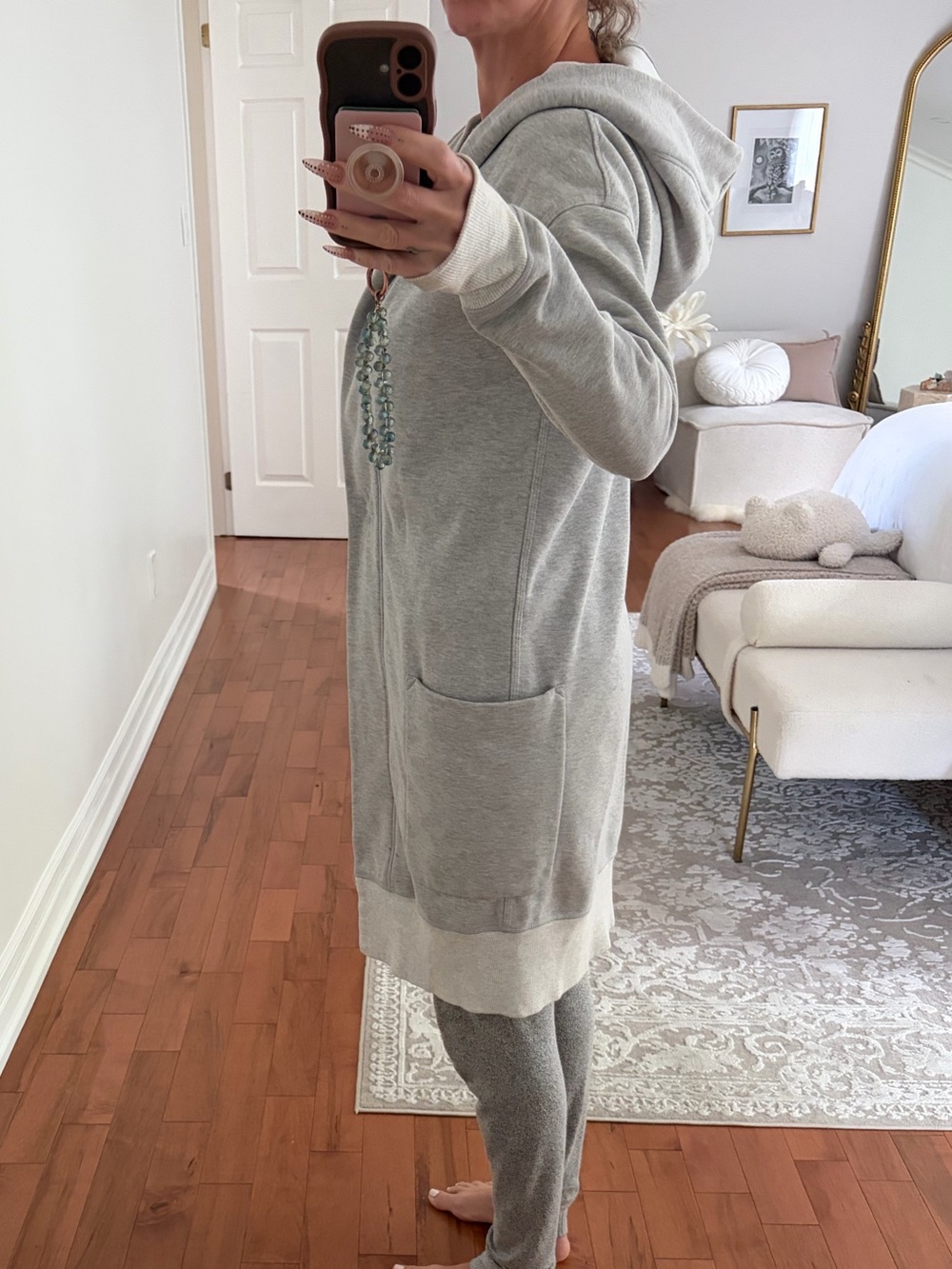 Grey LULULEMON jacket - Picture 3 of 11